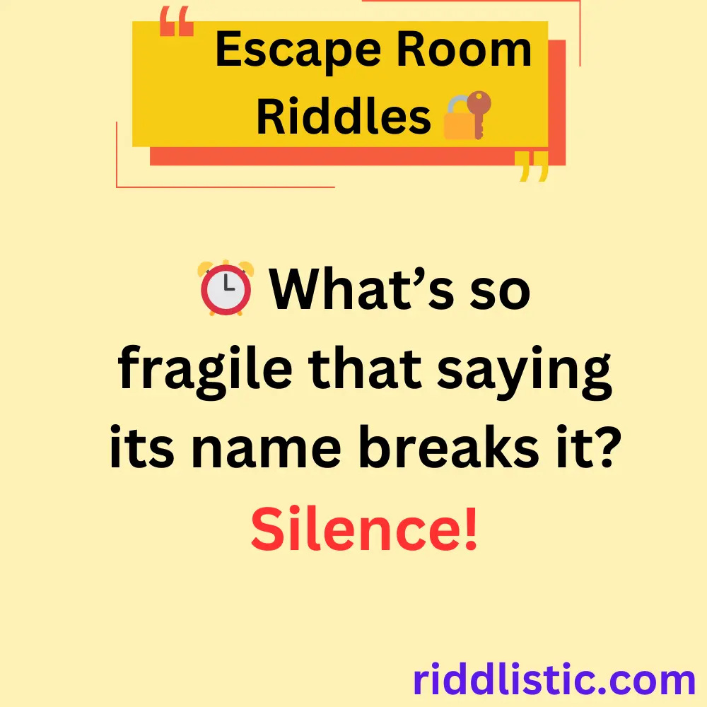 Time and Sequence Riddles