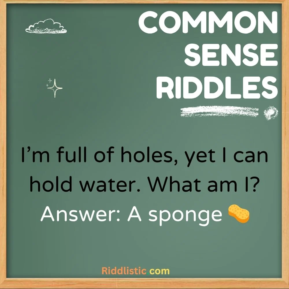 Everyday Object Riddles
